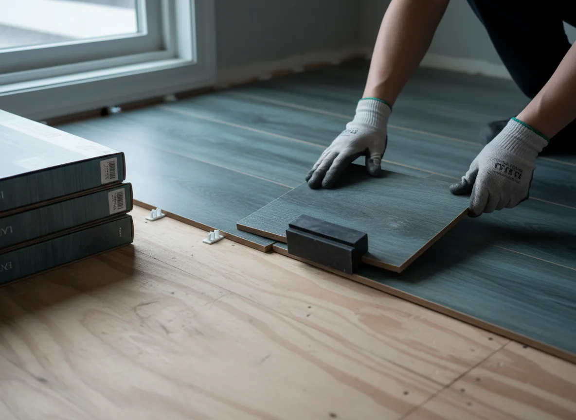 Luxury Vinyl Plank Installation company in Duke, OK